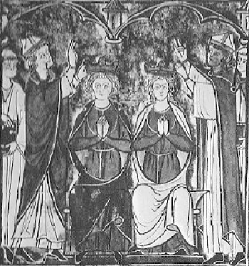 Couronnement de Marie de Montferrat et de Jean Ier de Brienne - Histoire d'Outremer - XIIIe siècle